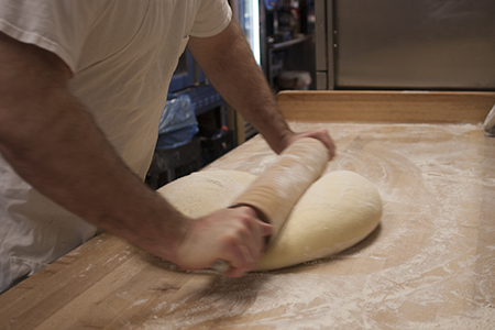 Peanut Butter Log Donut Doughnut DoughBoys