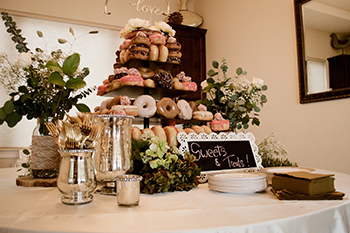 donut doughnut wedding event