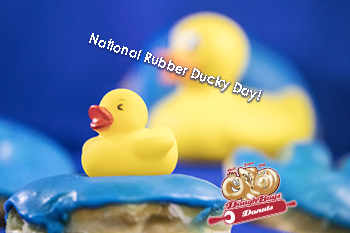 doughboys donuts rubber duck day