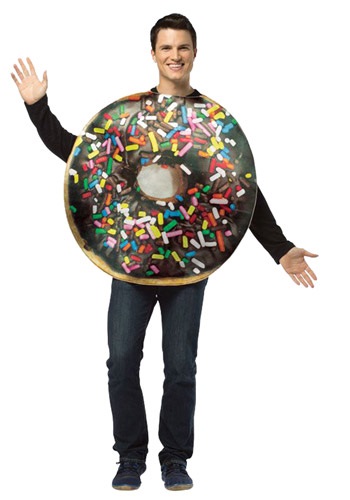 adult get real doughnut costume