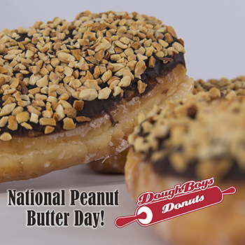 national Peanut butter donut day